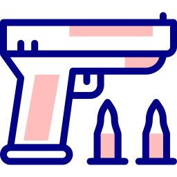 arme à feu Icône