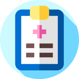 Medical check icon