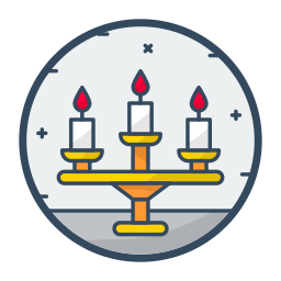 Candle holder icon