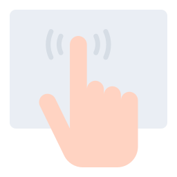 Touch pad icon