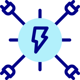 Electric power icon