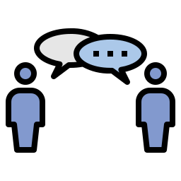 Talking icon