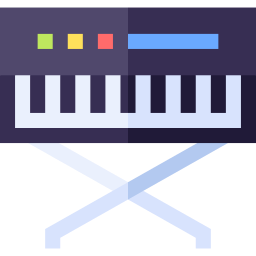 Electric piano icon