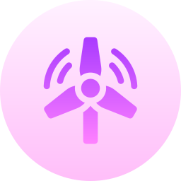 Wind turbine icon