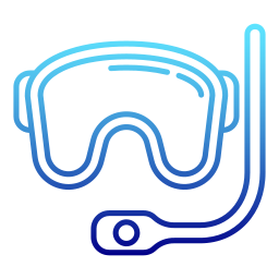 Diving goggles icon