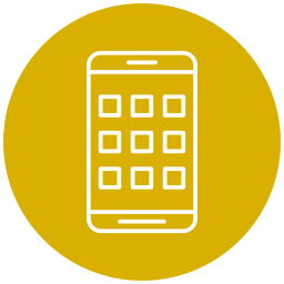 application mobile Icône