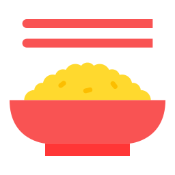 Жареный рис иконка