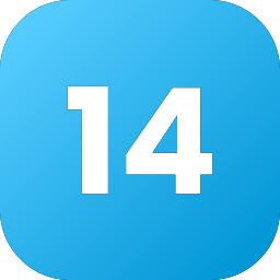 Number 14 icon