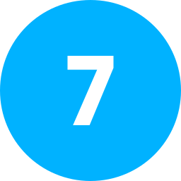 숫자 7 icon