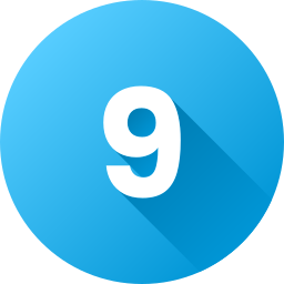 número 9 Ícone