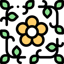 bloemdessin icoon