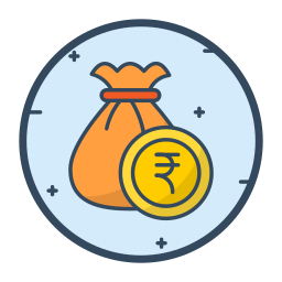 Indian rupee icon