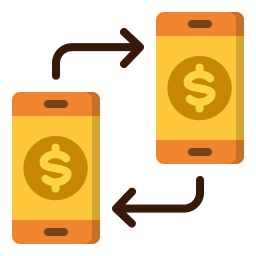 Money transfer icon