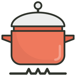 Cooking pot icon