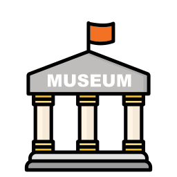 Museum art icon