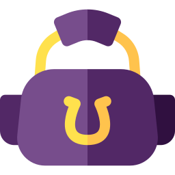 Sport bag icon