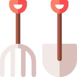 herramientas agrícolas icono