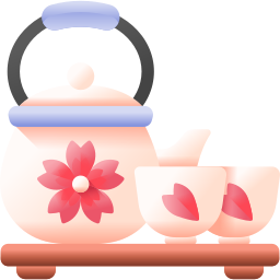 Japanese tea icon