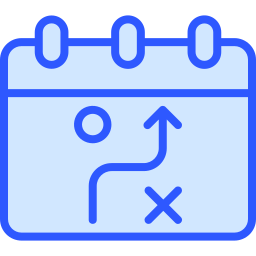 Business strategy icon