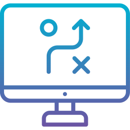 stratégie d'entreprise Icône