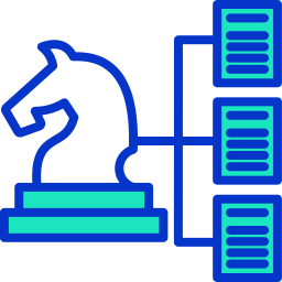 estrategia de negocios icono