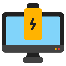 Charging battery icon