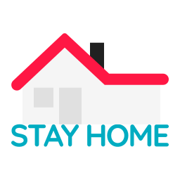 Stay home icon