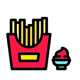 French fries icon