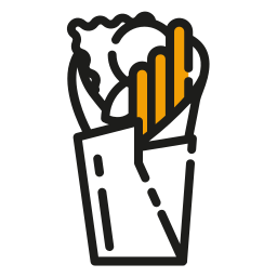 Doner kebab icon