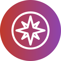 Wind rose icon