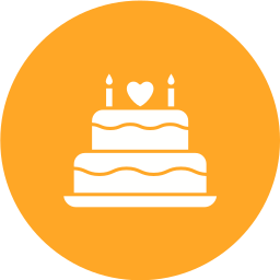 Wedding cake icon