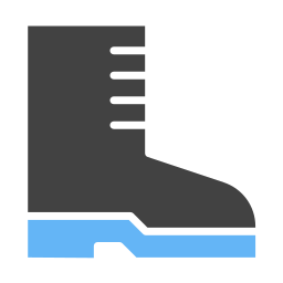 Leather shoe icon