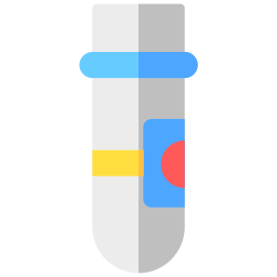 tubo de muestra icono