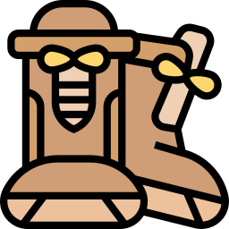 Fishing boots icon