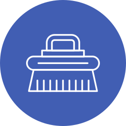 Cleaning brush icon