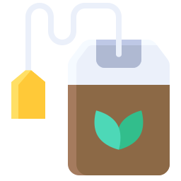 Tea bag icon