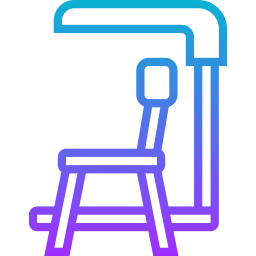rechter stoel icoon
