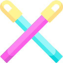 Glow sticks icon