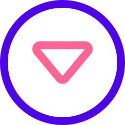 botón triángulo icono