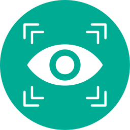 Eye scanner icon