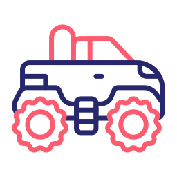 Monster truck icon