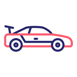 Спортивный автомобиль иконка