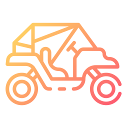 Buggy car icon