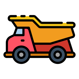 Dump truck icon
