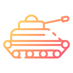 char de l'armée Icône