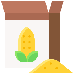farine de maïs Icône