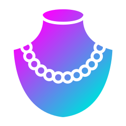 collier de perles Icône