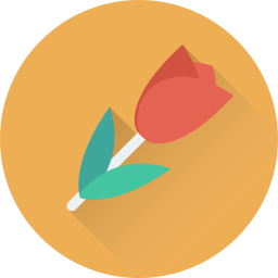 Rose buds icon