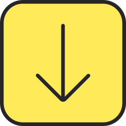 Arrow down icon