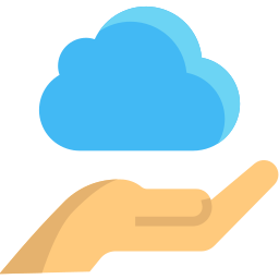 Cloud computing icon